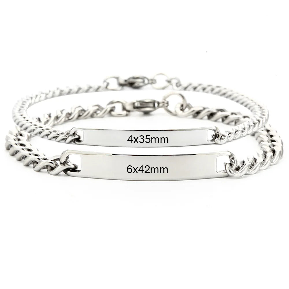 Customized Logo Name Bracelet