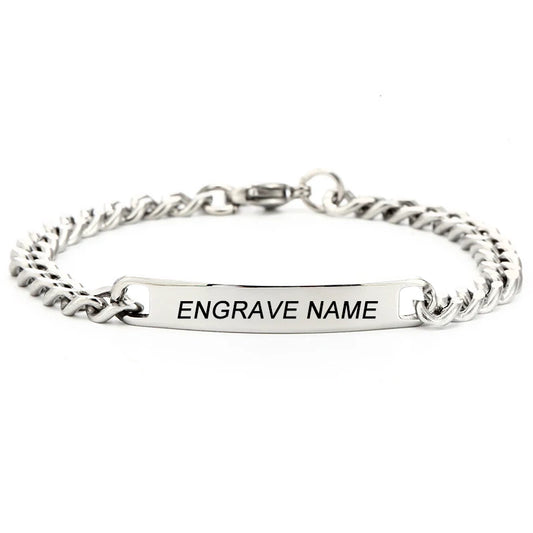 Customized Logo Name Bracelet