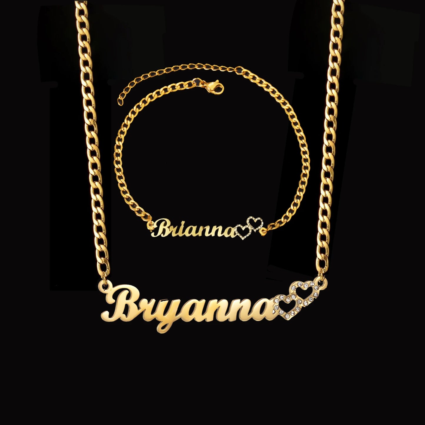 New Custom Name Necklace & Bracelet